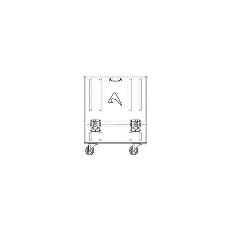 AXIOM AXCASE02PT Accessories skrzynia transportowa na 2 elementy AX2010A/P